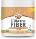 Manitoba Récolte BioActive Supplément de fibre biologique avec 6g de fibre par portion, Digestive Hemp & Psyllium Husk Powder, Non-OGM, Vegan et Kosher, 8oz, Café