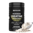 UpNourish Micronized Creatine Poudre monohydratée 400 G - Vegan non aromatisé pour pré-entraînement, Muscle Building Pure Women and Men Supplément instantané, 80 portions 14.1096 Ounce