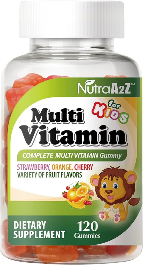 Multi Vitamine pour les enfants - 120 Comte Dietary Supplement