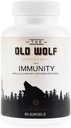 Immunité (Pack Leader) 8 en 1 Multivitamines : Vitamines essentielles pour chiens, probiotiques pour chiens pour améliorer la santé globale, vitamine pour la peau et le manteau et la santé immunitaire - Krill & CLA 80 Gels doux