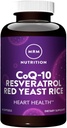 MRM Nutrition CoQ-10 Resvératrol Red Yeast Rice (en anglais seulement) Soutient la santé cardiovasculaire et cardiaque (en anglais seulement) Sans gluten (en anglais seulement) Non-OGM (en anglais seulement) 30 Softgels