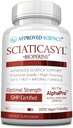 Science approuvée Sciaticasyl - Support optimal sciatique Nerve - Vitamines B, Magnésium, Acide alpha-lipoïque, BioPerine - Vegan - 60 Capsules
