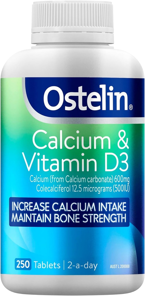 Vitamine D Plus Calcium x 250 comprimés