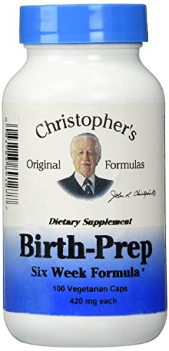 Christopher's Original Formulas Birth-Prep Capsules 100 ct - Herbal Blend for Expectant Mothers - Supports Natural Preparation for Childbirth - Pack of 3