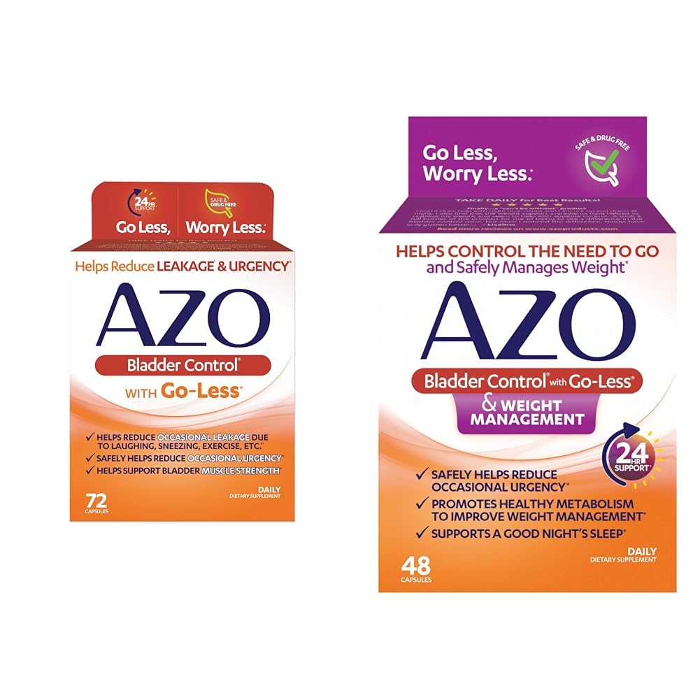 AZO Contrôle de la vésicule avec le supplément quotidien de moins de poids et le supplément alimentaire de gestion