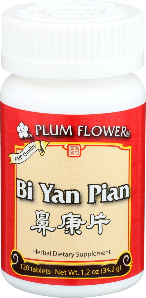 TEA DE FLEURS DE PLUM Bi Yan Pian Tb, 120 CT