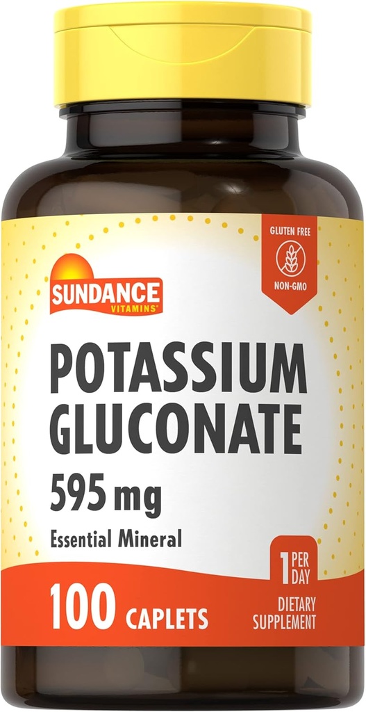 Gluconate de potassium de Sundance 595mg.100 Comte.