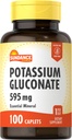 Gluconate de potassium de Sundance 595mg.100 Comte.