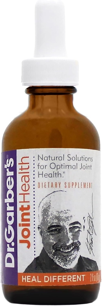 Dr. Garber's Natural Solutions gouttes buccales mixtes pour la santé - Supplément liquide Gemmothérapie pour un soutien et une fonction articulaires sains, une réparation articulaire et une mobilité et flexibilité améliorées - 60ml