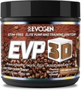 Evogen EVP 3D - Stim Free Pre Workout poudre pour les hommes et les femmes