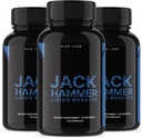 labos de taille - Jack Hammer Libido Booster supplément pour les hommes, puissant tout naturel formule pour améliorer la performance (180 capsules)