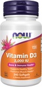 MAINTENANT compléments alimentaires, vitamine D-3 2 000 UI, haute puissance, soutien structurel*, 240 softgels