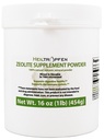 Poudre de zéolite de Heiltropfen Supplément diététique : 3X activé : 1 lb - 454 g. Détox : Clinoptilolite 94%+-3.