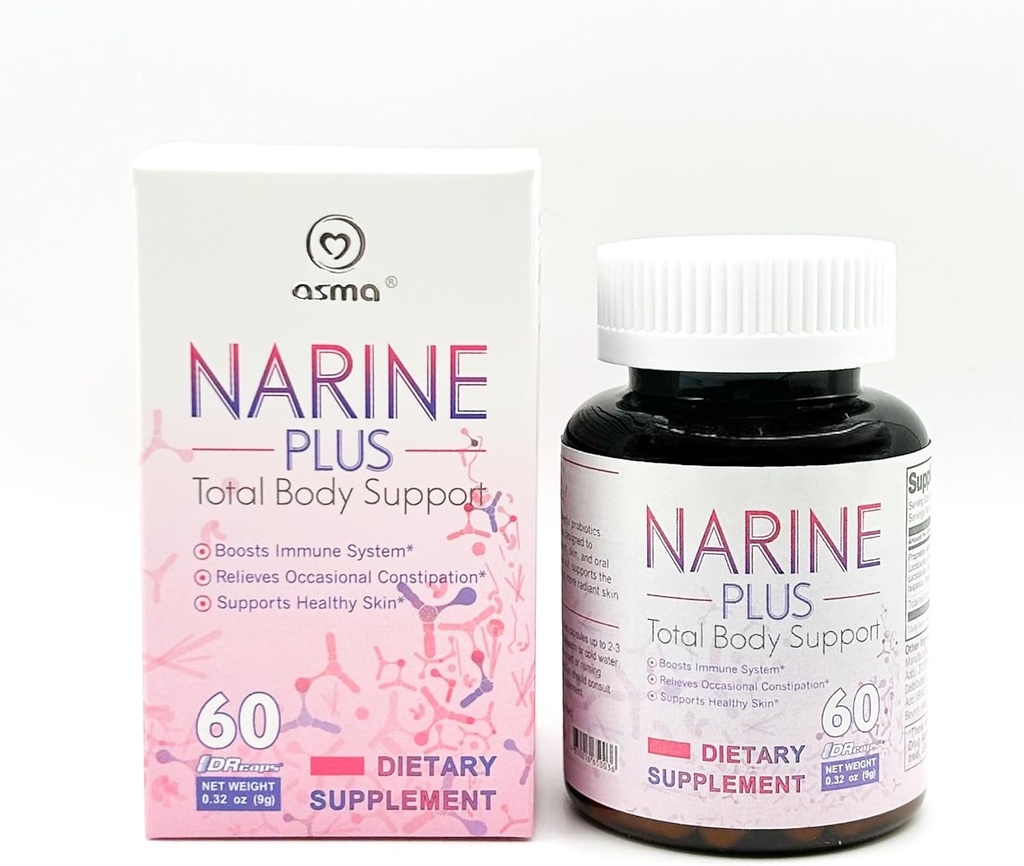 Asma Narimax Plus Probiotique Supplément 60 Capsules