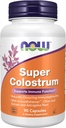 MAINTENANT Compléments alimentaires, Super Colostrum 500 mg, Immunoglobulines d'origine naturelle avec ImmunEnhancerTM, Extrait de feuille d'olive et Astragalus Root, 90 gélules