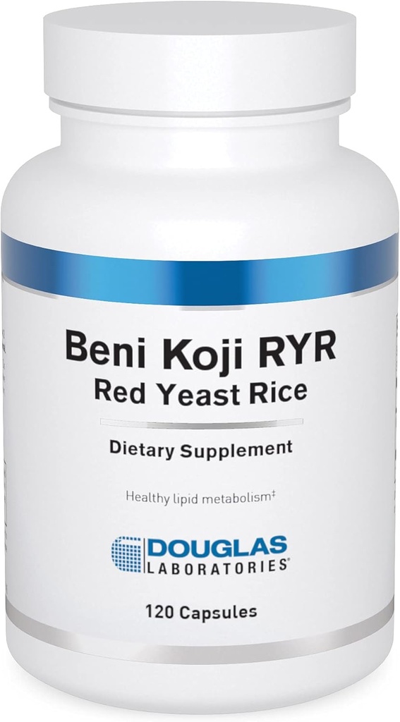 Douglas Laboratories Beni Koji Riz rouge de levures : riz rouge fermenté pour soutenir un métabolisme lipidique du sang sain*