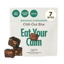 GEM Calm Essentials Vitamine au magnésium pour le stress et le focus, Baume de citron, Sans gluten, Vegan, Banana Cinnamon, 1 Pack de 7