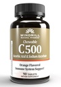 Produits de santé du moulin à vent Vitamine à croquer C-500, Système immunitaire, Antioxydants potentiels, 90 comprimés, 90 Compte