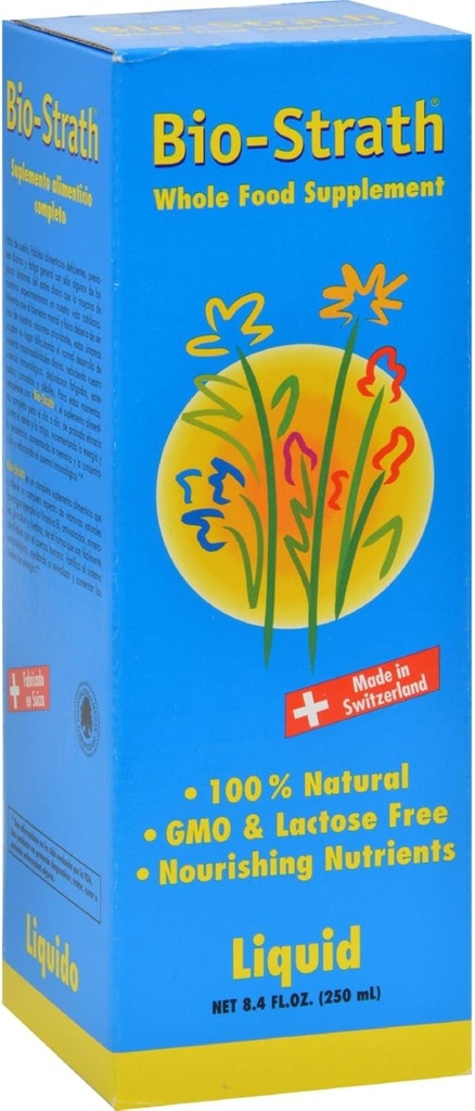 Supplément alimentaire complet Bio-Strath - Formule de stress et de fatigue - Liquide - 8,4 fl oz