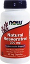 Resvératrol naturel, 200 Mg, 60 Capsules par Now Foods