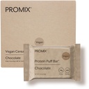 Promix Nutrition Puff Bars de protéines véganes haute protéine, faible teneur en calories Marshmallow Crispy Treat