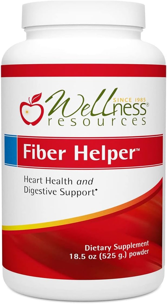 Aide en fibre - Poudre de fibre ultra pure avec de l'avoine Beta Glucan, Psyllium & Arabinogalactan Soluble et fibre insoluble pour la santé digestive, la désintoxication, la santé cardiaque (525 grammes)