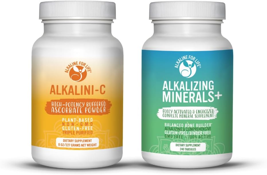 Mélange d'Alka-Min + Vitamine C