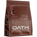 Oath Nutrition Poudre de protéines de lactosérum, Brownie au chocolat, 25 grammes de protéines et seulement 1 gramme de sucre par portion, 2 lb, 25 portions