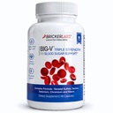 Bricker Labs Supplément de Vanadyl triple résistance Big-V: Sulfate de Vanadyl 30 mg, Taurine 600 mg, Sélénium, Chrome et Niacine, Capsules de supplément minéral mélangé 90 ct
