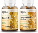 Gommies sauvages et biologiques CoQ10 et Gommies de citrate de magnésium