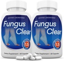 Laboratoires justifiés (2 boîtes) Fongus clair 1,5 milliard CFU pilules probiotiques 120 capsules