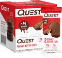 Quest Nutrition Bouteilles de beurre d'arachide, 11g de protéines, 1g de sucre, faible teneur en glucides, sans gluten, Keto Friendly, 12 Compte