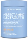 BodyHealth PerfectAmino Electrolytes poudre Pas de sucre, sans sucre kéto à jeun Electrolytes boisson mélange, poudre d'hydratation avec minéraux traces - Orange - 60 portions