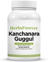 Herbsforever Kanchnara Guggul.com Supplément à base de plantes ayurvédiques, 90 capsules de légumes, 800mg chacune.