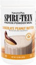 Natures Plus SPIRU-TEIN - Chocolate Peanut Butter - 1.2 lbs, Spirulina Protein Powder - 17 Servings