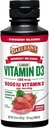 Barlean's Liquid Vitamine D, 5000 UI D3, Strawberry Milkshake Aromatisé pour les enfants et les adultes, Absorption maximale, non OGM, sans gluten - 5,6 oz