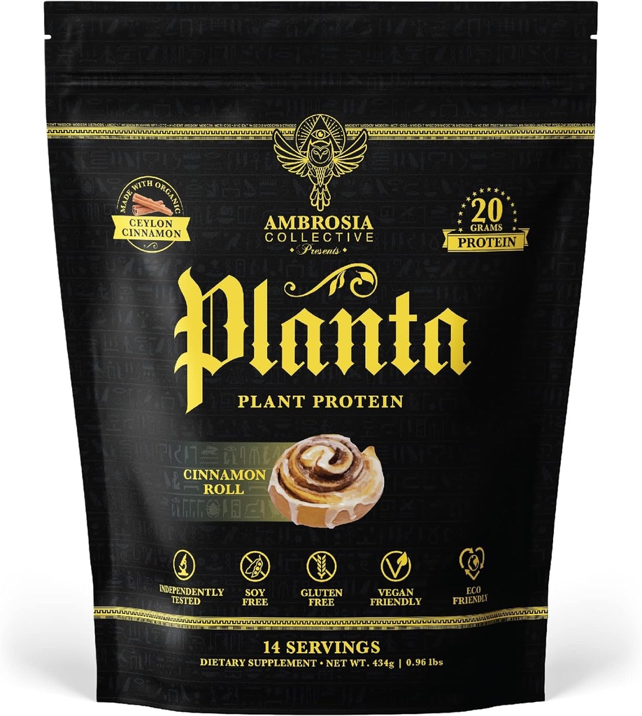 Ambrosia Planta - Protéines végétales premium : Vegan & Keto Friendly.