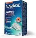 Navage SaltPod w/Alkalol 30 Pack (30 SaltPods) Salt Pod Refills Only - Exclusively Designed Nasal Irrigation System - Sinus Rinse and Alkalol Pods for Fast & Soothing Relief