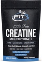 FITRxSupplements.com Poudre monohydratée de créatine pure - Zero Added Ingredients - Pas de calories, 5g par portion, Sans saveur 40 portions, 200g, Dissolve rapide