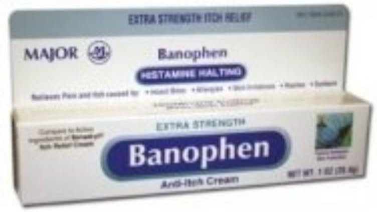 Démangeaison Banophen 2% / 0,1% Crème 30 Gram