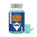 Gommy de croissance de gros ours pour les hommes, 60 Gommies aromatisées aux bleuets, avec 10K MCG Biotin B12 Collagène et Elite Cheveux Broyant Nutriments & Vitamines, Grow Strong, Longer, Thicker & Fuller Beard