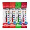 NouveauTrition® Poudre d'hydratation - Paquet de 48 Paquets de poudre d'électrolyte, Paquets d'hydratation naturellement aromatisés pour l'eau, Electrolytes à action rapide avec vitamines, Lime, Fraise, Orange, Berry sauvage