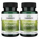 Extrait de cannelle de Swanson (250 mg, 90 capsules) (2 boîtes)