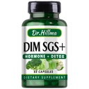 Dim Hormone Detox Supplement 200Mg Diindolylméthane encourage le supplément œstrogène normal pour les femmes, Hormonal Acne Hot Flashes Suppléments, soutien à la ménopause, favorise la désintoxication(60Capsules)