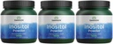 Swanson 100% Poudre d'inositol pur - Supplément naturel Promotion Focus & Relaxation - Support Nerve & Cellulaire - (8oz) 3 Pack