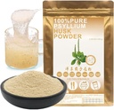 100% pur naturel Psyllium Husk Poudre biologique Guar Gum, poudre de cuisson kéto, poudre de substitut de repas, poudre de fibre de Psyllium, fibre alimentaire 100g/3,52oz