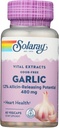 SOLARAY Supplément à l'ail, 500mg, 60 Nombre