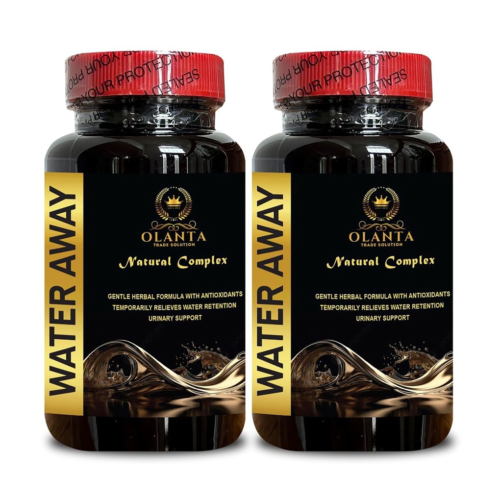 Supplément d'eau - Pills d'eau Conservation de l'eau, Pills d'eau journalière Poids d'eau quotidien, Pills d'eau diurétique à résistance maximale, Flushing d'eau - 2 gélules 120