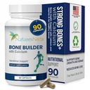 Nature's Nectar Bone & Joint Suppléments pour les hommes et les femmes – soutient la santé des os, la force et la croissance avec le calcium, la vitamine D, le magnésium et le strontium – formule de construction des os pour l'absorption maximale – 90 capsules