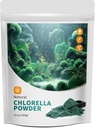 Poudre de Chlorella naturelle avec 10 oz - Poudre de Chlorophylle, soutient le système immunitaire et la fonction hépatique, garder la jeunesse, végétalien, riche en protéines végétales et vitamines.